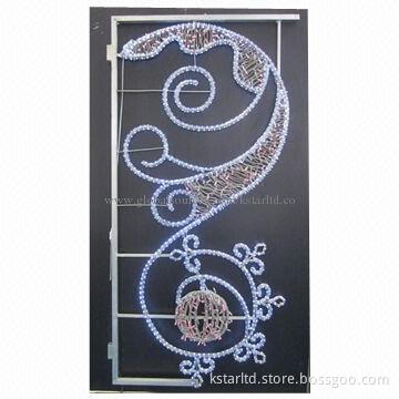 LED street motif light, 200x90cm, suitable for holiday decoration along main street, 110 to 220V